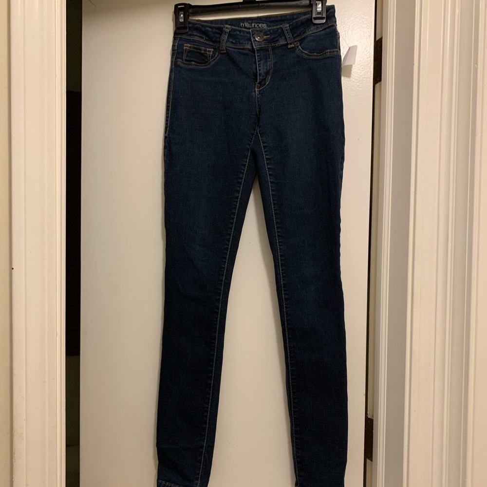 Maurice Dark Wash Skinny Jeans